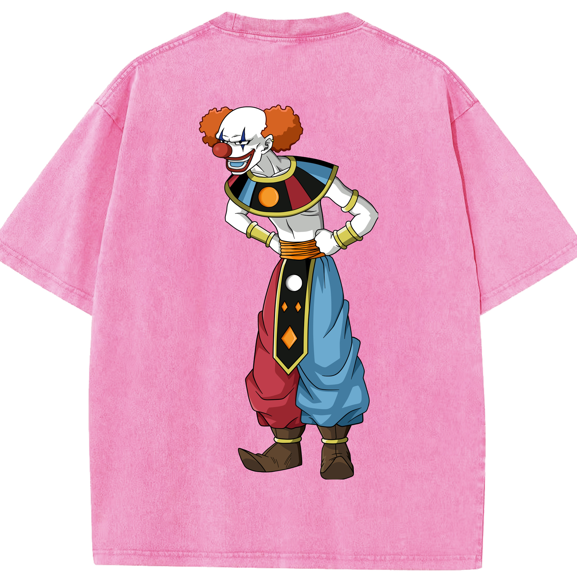 （画像用） ドラゴンボール DRAGON BALL 綿100% ヴィンテージ風 半袖Tシャツ（背面プリント）